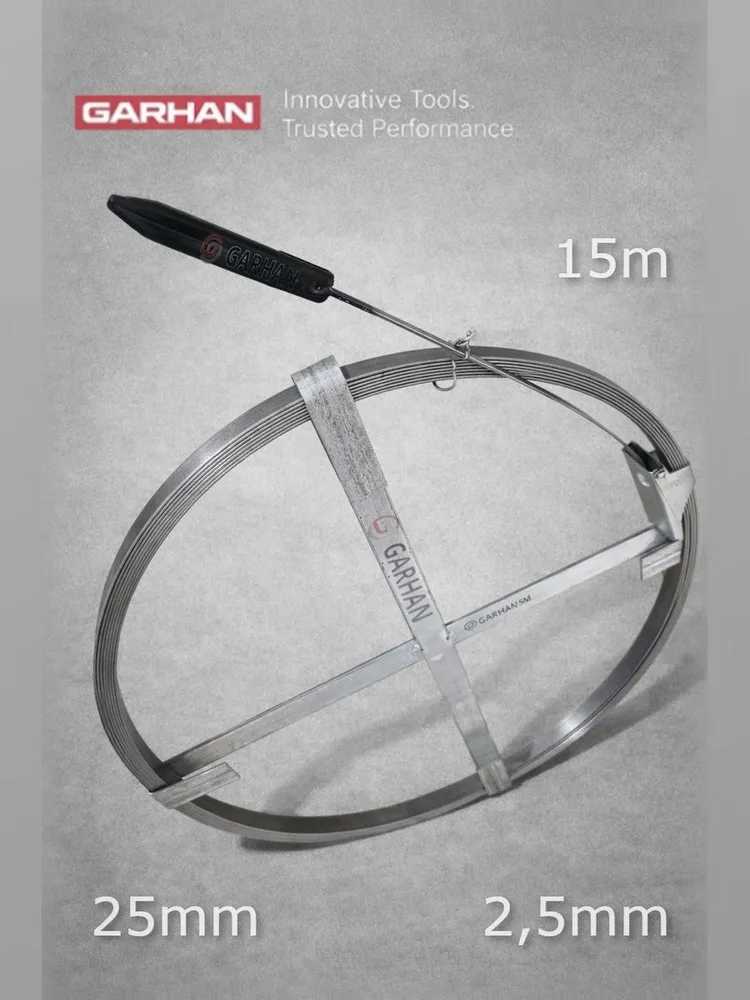 Пробивная прочистная лента garhan 15 м | 25 × 2,5 мм
