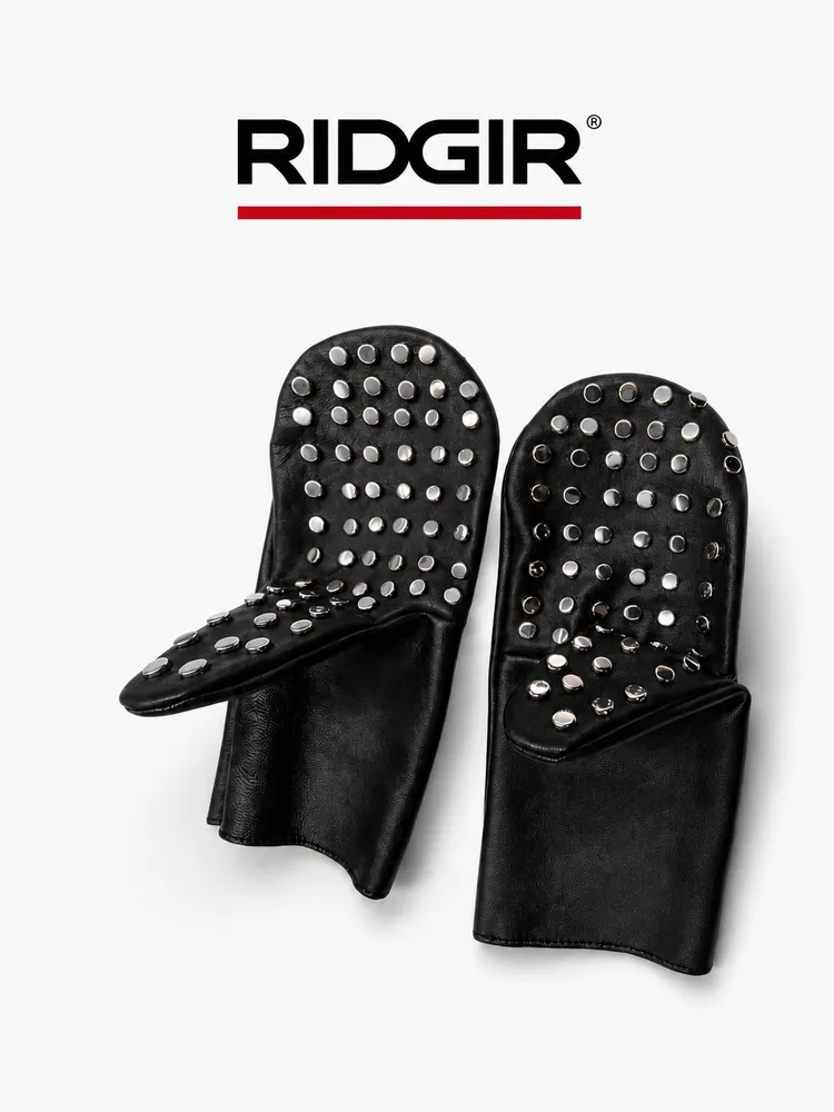 Защитные металлические рукавицы RIDGIR для работы с прочистными спиралями